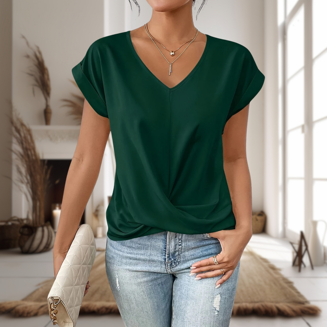 Women’s Casual Sweetheart Neck T-Shirt