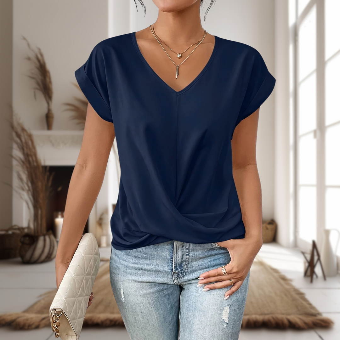 Women’s Casual Sweetheart Neck T-Shirt