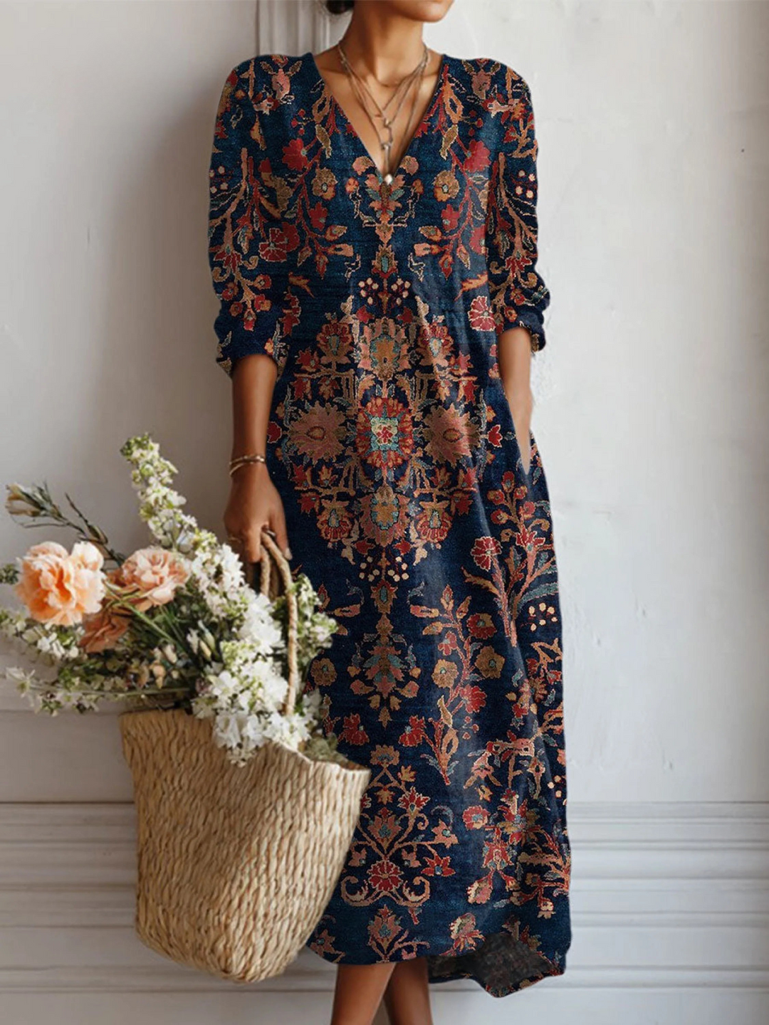 Mediterranean Color Dress Le and Be Mediterranean Color Dress Le and Be