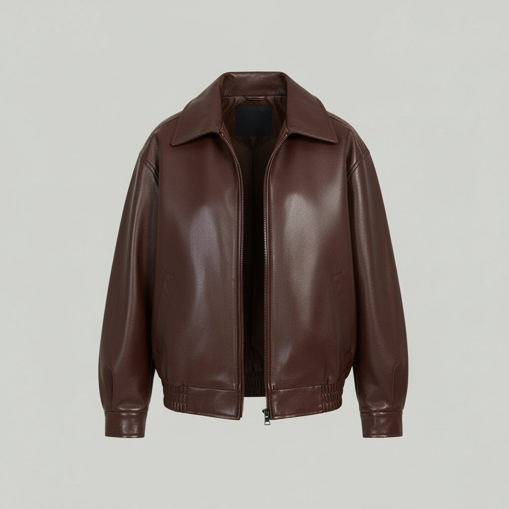 Oversized Leather Jacket Women | Stylish Women's Outerwear