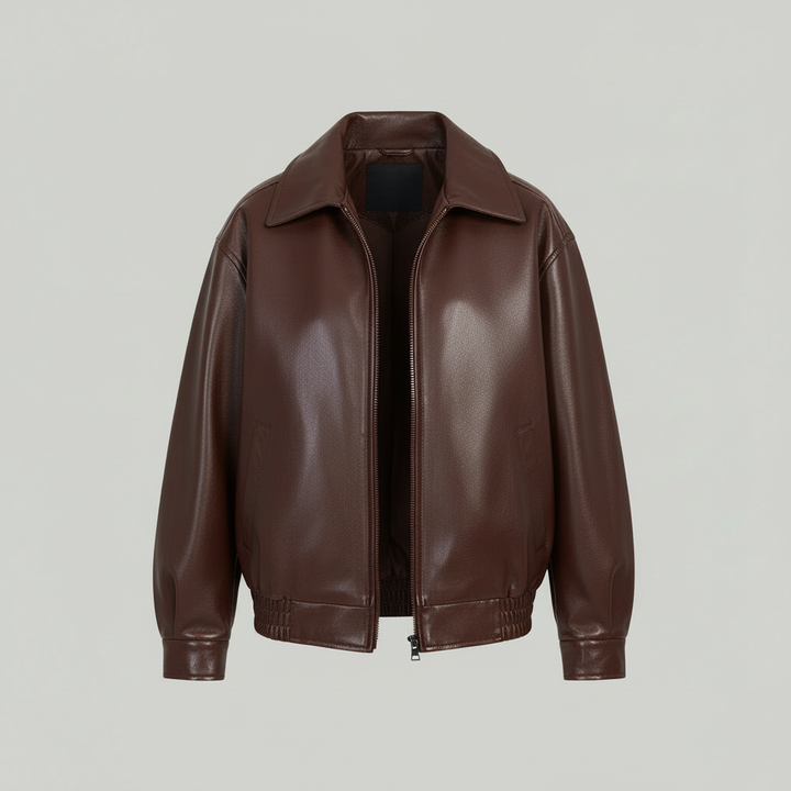 Oversized Leather Jacket Women | Stylish Women's Outerwear